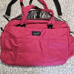 Foxy Jeans Hot Pink Quilted Tote Bag